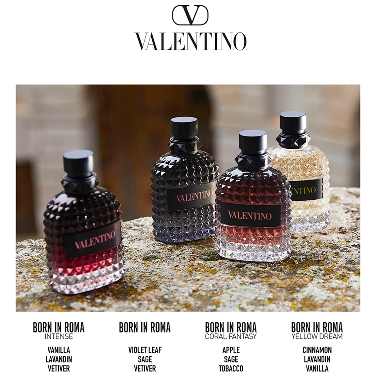 BORN IN ROMA UOMO INTENSE EAU DE PARFUM SET DE REGALO